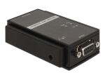 Delock Isolator RS-232 D-Sub 9 Buchse zu RS-232 D-Sub 9 Stecker galvanische Trennung 3 kV