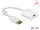 Delock Adapter DisplayPort 1.2 Stecker > HDMI Buchse 4K Aktiv weiß