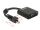 Delock Adapter mini DisplayPort 1.2 Stecker mit Schraube > VGA Buchse schwarz