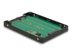 Delock 2.5″ Konverter SATA 22 Pin > M.2 mit Gehäuse
