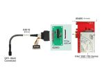 Delock Adapter U.2 SFF-8639 > PCIe x4 mit Befestigungsplatte