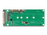 Delock Konverter U.2 SFF-8639 NVMe / SATA 22 Pin > 1 x M.2 Key M