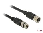Navilock Verlängerungskabel M8 Stecker > M8...