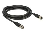 Navilock Verlängerungskabel M8 Stecker > M8 Buchse wasserdicht 3 m für M8 GNSS Empfänger