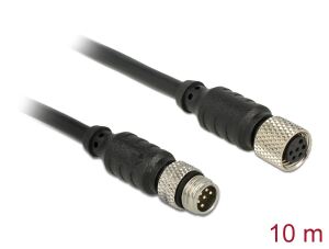 Navilock Verlängerungskabel M8 Stecker > M8 Buchse wasserdicht 10 m für M8 GNSS Empfänger