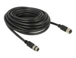 Navilock Verlängerungskabel M8 Stecker > M8 Buchse wasserdicht 10 m für M8 GNSS Empfänger