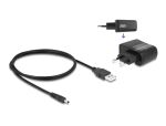 Delock Konverter Ethernet LAN RJ45 10/100 Mbps Buchse zu seriell RS-232 DB9 Stecker mit Muttern