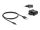 Delock Konverter Ethernet LAN RJ45 10/100 Mbps Buchse zu seriell RS-232 DB9 Stecker mit Muttern