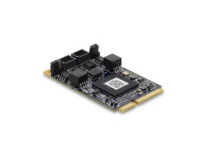 Delock CAN 2.0 / CAN FD Interfacekarte Mini PCIe auf 2 x D-Sub 9 Pin, bis 8 Mbps mit Isolation und Überspannungsschutz