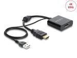 Delock Adapter HDMI Stecker zu DisplayPort Buchse 4K 60 Hz