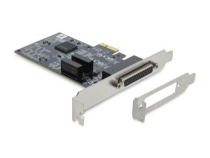 Delock CAN 2.0 / CAN FD Interfacekarte PCIe auf 2 x D-Sub 9 Pin, bis 8 Mbps mit Isolation und Überspannungsschutz