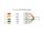 Delock Konverter USB Type-C™ 2.0 Stecker zu TTL (3,3 V) 6 Pin Pfostenbuchse einzeln 2,0 m