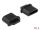 Delock Staubschutz für HDMI micro-D Buchse mit Griff 10 Stück schwarz
