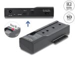 Delock USB Type-C™ Konverter für 1 x M.2 SSD oder 1 x SATA SSD / HDD