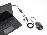 Delock 2 Port USB 5 Gbps Typ-A Kabel-Hub mit USB...