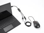 Delock 2 Port USB 5 Gbps Typ-A Kabel-Hub mit USB Typ-A...