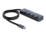 Delock USB 10 Gbps Hub mit 3 x USB Typ-A und 1 x USB...