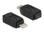 Delock Adapter USB micro-A+B Buchse zu USB micro A-Stecker