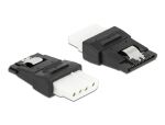 Delock Adapter Power 4 Pin Molex Buchse zu SATA Power 15...