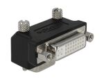 Delock Adapter DVI 24+5 Pin Buchse > VGA 15 Pin Stecker 90° gewinkelt
