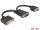 Delock Adapter DMS-59 Stecker > DVI 24+5 Buchse + VGA Buchse 20 cm