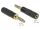 Delock Adapter Klinkenstecker 4,4 mm 5 Pin zu Klinkenbuchse 2,5 mm 4 Pin