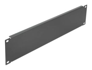 Delock 19″ Netzwerkschrank Blindabdeckung 2 HE schwarz