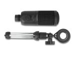 Delock USB Kondensator Mikrofon mit Ständer 24 Bit / 192 kHz für PC und Notebook