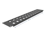 Delock 19″ Keystone Patchpanel 24 Port 2 HE schwarz