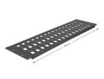 Delock 19″ Keystone Patchpanel 48 Port 3 HE schwarz