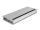 Delock Kabeldurchführung für Tischeinbau mit Bürste 300 x 120 x 28 mm silber