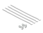 Delock 10″ Patchpanel 8 Port Cat.6A 0,5 HE grau