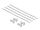Delock 10″ Patchpanel 8 Port Cat.6A 1 HE schwarz
