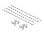 Delock 10″ Patchpanel 8 Port Cat.6A 1 HE grau