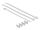 Delock 19″ Patchpanel 16 Port Cat.6A 1 HE schwarz