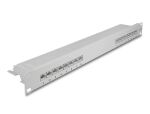 Delock 19″ Patchpanel 16 Port Cat.6A 1 HE grau