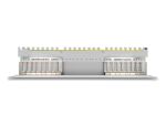 Delock 19″ Patchpanel 16 Port Cat.6A 1 HE grau