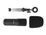 Delock Professionelles USB Kondensator Mikrofon 24 Bit / 192 kHz für PC und Notebook