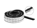 Delock Bürstenstreifen selbstklebend 15 mm - Länge 5 m schwarz