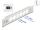 Delock 10″ D-Typ Patchpanel 6 Port werkzeugfrei grau