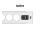 Delock 10″ D-Typ Patchpanel 6 Port werkzeugfrei grau