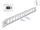 Delock 19″ D-Typ Patchpanel 12 Port werkzeugfrei grau