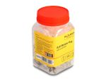 Delock RJ45 Modularer Stecker mit gebogener Rastnase Cat.6 und Knickschutztülle 50er Set