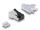 Delock RJ45 Modularer Stecker mit robuster Rastnase Cat.6 und Knickschutztülle 50er Set