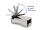 Delock RJ45 Modularer Stecker mit robuster Rastnase Cat.6 und Knickschutztülle 50er Set