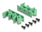 Delock D-Sub 9 Pin Buchse zu Terminalblock für Hutschiene