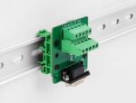 Delock D-Sub 9 Pin Buchse zu Terminalblock für Hutschiene