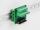 Delock D-Sub 15 Pin Buchse zu 16 Pin Terminalblock für Hutschiene