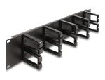 Delock 19″ Kabelmanagement Rangierpanel mit 10...