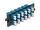 Delock LWL Adapter Panel LC Duplex UPC 12 Port blau